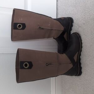 Sorel Leather Boots Size 6 Womens